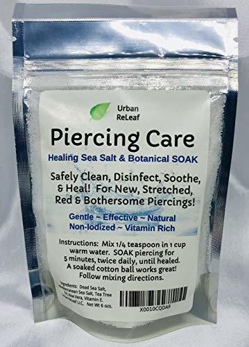 Imagen 2 de 5 de Cuidado Después Piercing Urban Releaf Piercing Care 6 Oz Bag