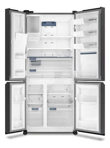 Geladeira Electrolux Pro Series Experience Flexispace Iq8ib Cor Preto 110v