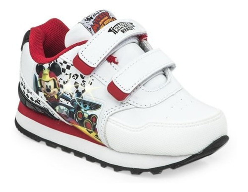 Zapatillas Disney Mickey Race Con Luces Addnice Mundo Manias