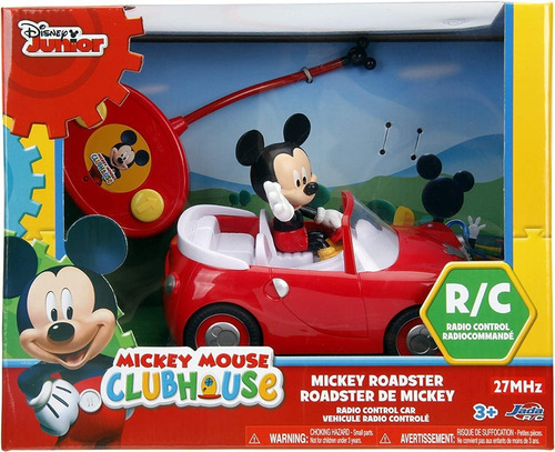 Mickey Mouse Roadster Carro A Control Remoto