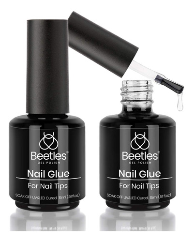 Beetles Gel Polish Kit De Pegamento De Uas 2 En 1 Y Gel Base