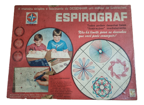 Espirograf - Estrela- Anos 70 - Completo (aa)