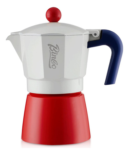 Bincoo Moka Pot, Cafetera Espresso De Cocina, 3 Tazas De Esp