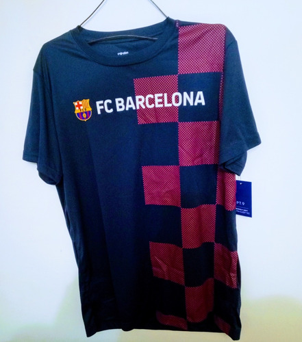 Franela Barcelona Futbol Club Para Caballeros Talla M