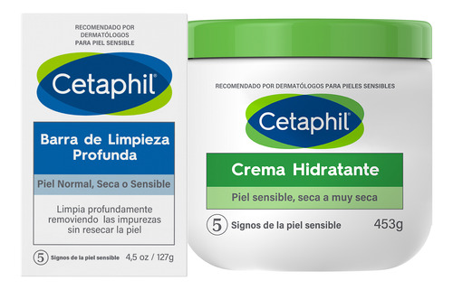 Set Cetaphil Cuidado Corporal Para Piel Seca