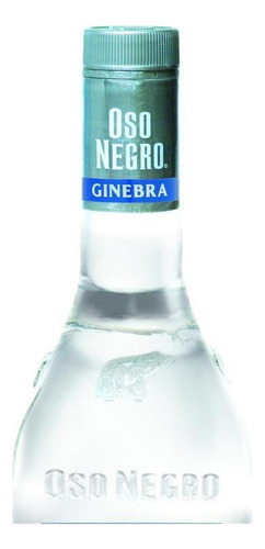 Caja De 12 Ginebra Oso Negro 1 L