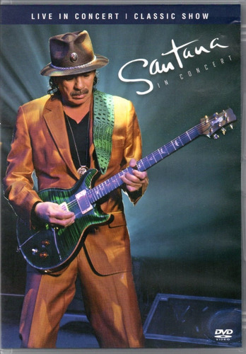Dvd Santana In Concert