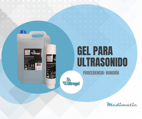 Imagen 1 de 1 de Gel Para Ecografías Por 5 Litros Ultragel