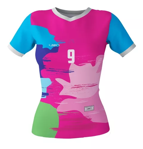 Camiseta Futbol Femenino Sublimada F1058 | MercadoLibre