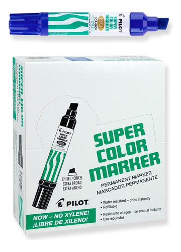 Pilot Super Color Jumbo Marcadores Permanentes Recargables, 