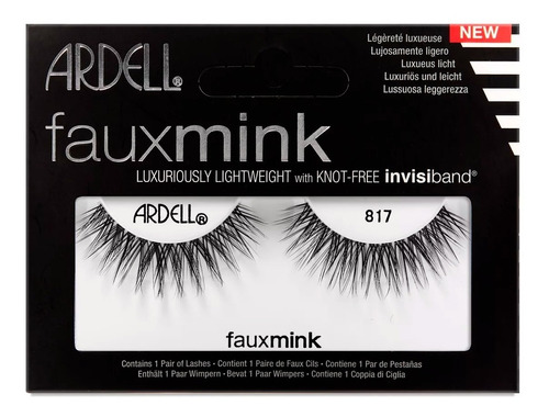 Ardell Pestañas Postizas Enteras Fauxmink 817 Ojos Lashes