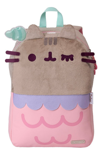 Mochila Pusheen Sirena Ed. Goma Para Laptop, Niña