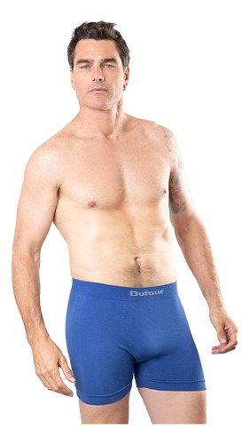 Boxer Hombre Dufour Algodon Liso Labrado A 12056 T S-3xl