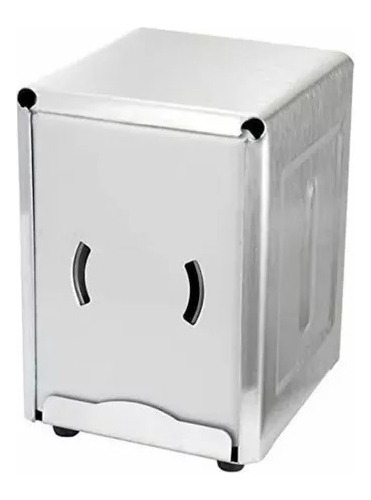 Despachador Servilletas Para Mesa 5 Piezas Acero Inoxidable Color Plateado