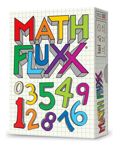 Looney Labs Math Fluxx Juego De Cartas - Juegos De Matemátic