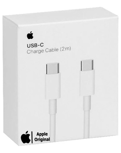 Cable Cargador Usb C - Usb C 2 Metros Para iPad Macbook Air