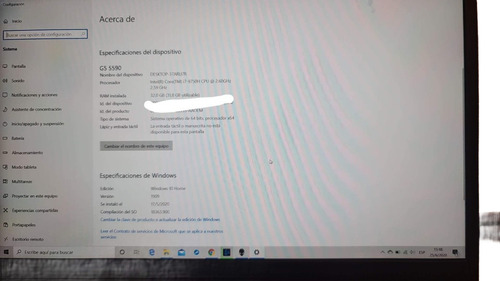Notebook Gamer Dell G5 15.6 I7 9750h 32gb Ram 1tb Rtx 2060 Negro (Usado)