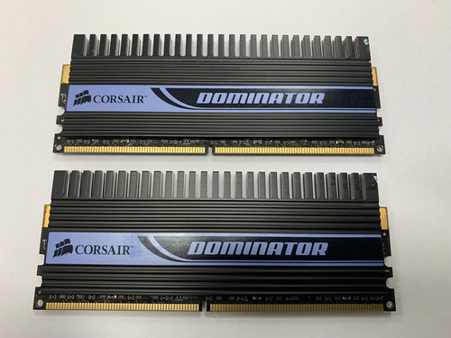 Memória (par) Corsair Dominator Ddr2 2gb Cm2x2048-8500c5d (Usado)