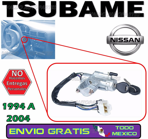 94-04 Nissan Tsubame Switch De Encendido Con Llaves