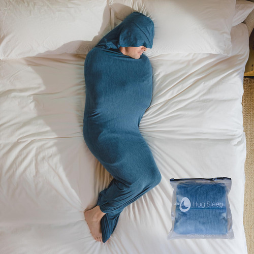 Hug Sleep Hooded Sleep Pod Move, Manta Usable Con Capucha,