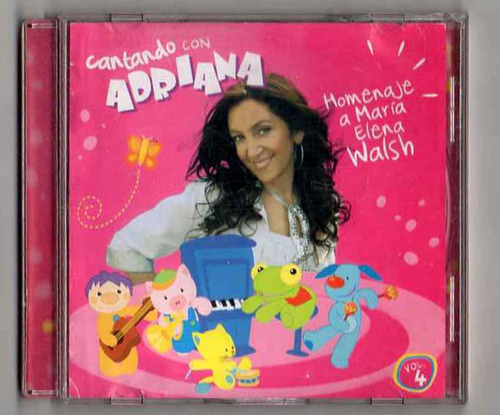 Homenaje A Maria Elena Walsh Vol 4 - Adriana Cd Original