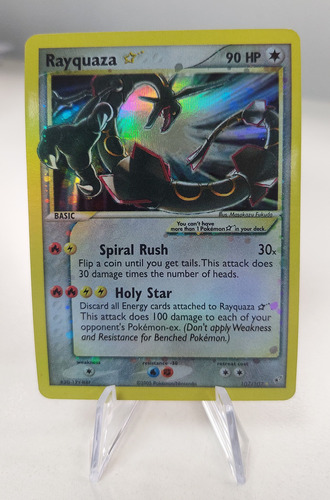 Rayquaza Gold Star Holo 107/107 Año 2005 Inglés - Proxy