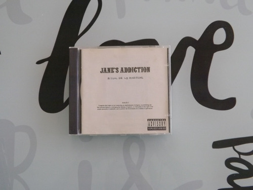 Jane's Addiction - Ritual De Lo Habitual 