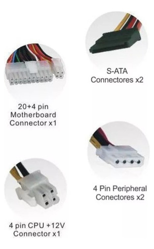 Fuente de poder para PC Unitec ATX-750W 750W