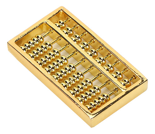 Herramienta De Cálculo Matemático Chino Mini Brass Abacus De