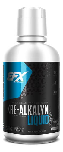 Efx Sports Kre-alkalyn Creatina, Concentrado Lquido, Monohid