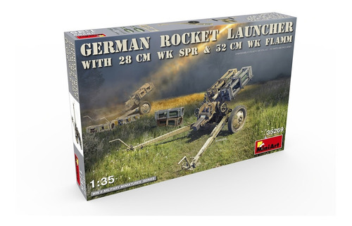 Miniart German Rocket Launcher 1/35 Supertoys Lomas