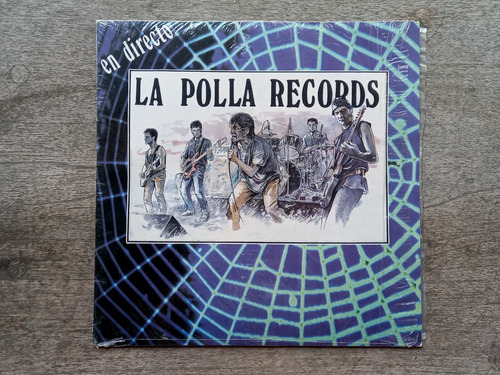 Disco Lp La Polla Records - En Directo (1988) España R40