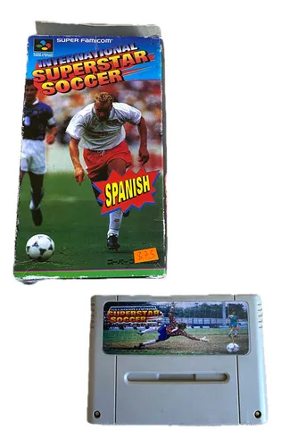 International Superstar Soccer Super Nintendo Repro (Usado)