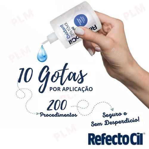 Imagem 7 de 10 de Kit Refectocil 1 Tinta N° 3 Castanho Natural + 1 Ox
