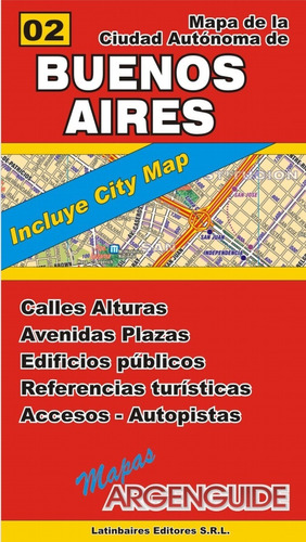 Mapa De La Ciudad Autónoma De Buenos Aires Argenguide