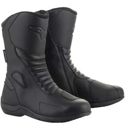 Botas Para Moto Alpinestars Origin Drystar Negro Impermeable