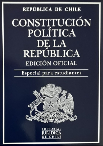 Imagen 1 de 2 de Constitucion Politica Republica Chile 2020 Edición Oficial