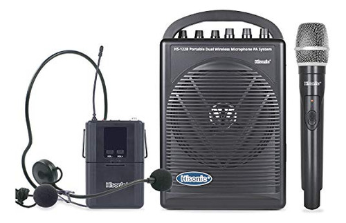 Sistema Pa Portátil Recargable Hisonic Hs122b-hl Con