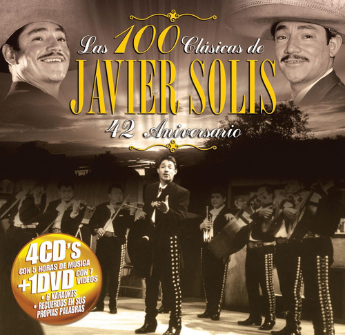 Cd: 42 Aniversario: Las 100 Clasicas (4cd+dvd)