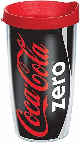 Vaso Coca-cola Zero Doble Pared, 16oz