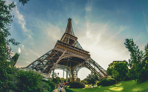 Cuadro 40x60cm Torre Eiffel Paris Ciudades Francia Europa M4