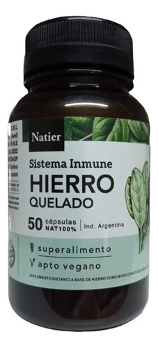 Natier- Hierro Quelado X50 Cap