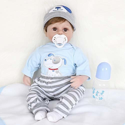 Enadoll Reborn Baby Doll Realista Silicone Vinyl Bebé Wb1gf