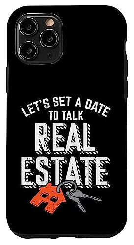 Funda Para iPhone 11 Pro Talk Real Estate Agent Realtor Brok