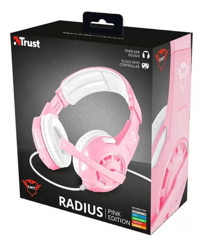 Headset Trust Gxt 310p Pink 