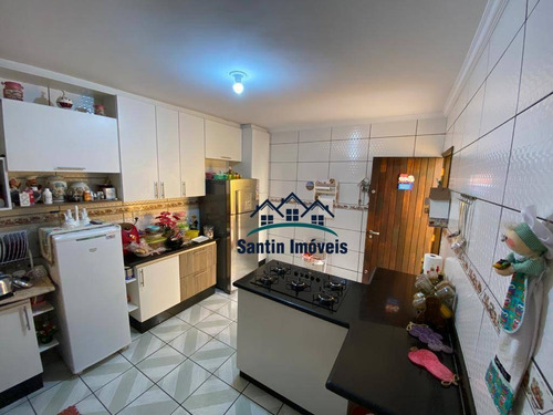 Imagem 5 de 17 de Sobrado De 260 M² Com 03 Quartos À Venda, Por R$ 636.000 - Parque Novo Oratório - Santo André/sp - So0424