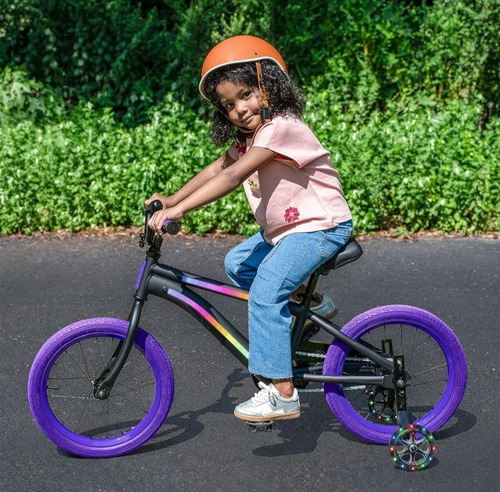 Bicicleta Jetson Light Rider 16 Kids Light-up Color Negro 16 Negro 16 "