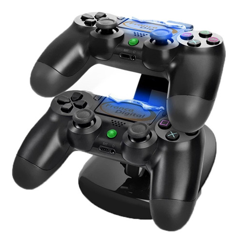 Cargador Doble Control Joystick Playstation 4 Base Carga Ps4
