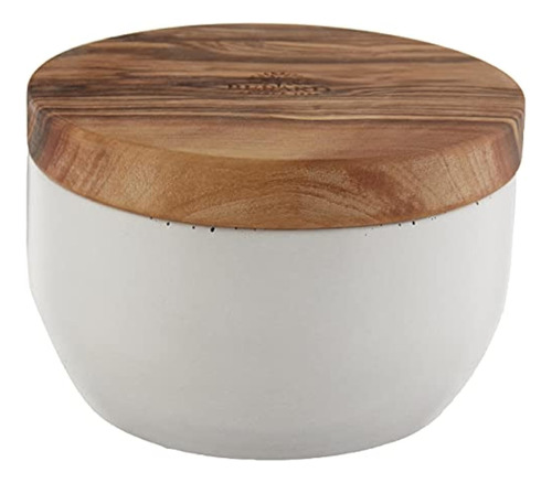 Concrete Salt Keeper, White, White - L a $369423