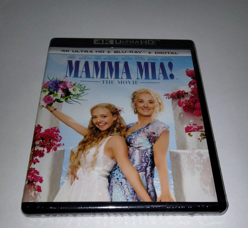 Mamma Mia! (2008) - 4k Ultra Hd + Blu-ray 10 Aniversario Usa